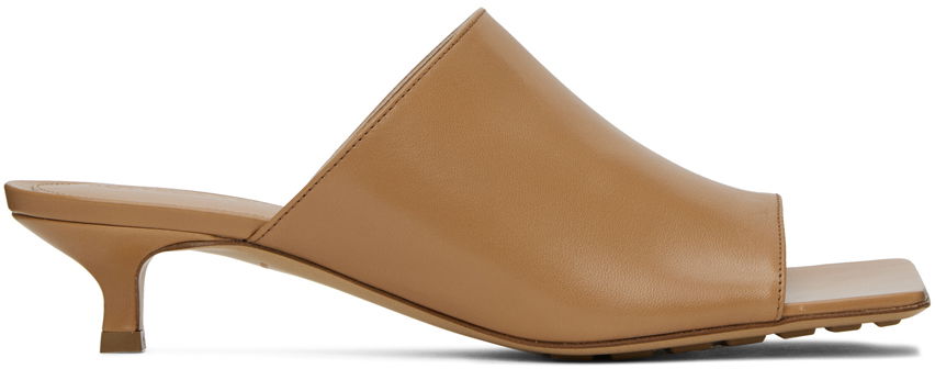 Tennarit ja kengät Bottega Veneta Stretch Mules "Tan" Beige | 690022 VBSF0, 0
