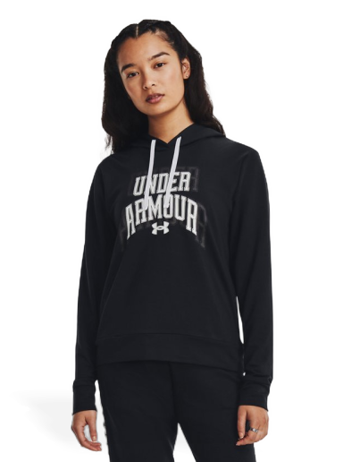 Huppari Under Armour Rival Terry Hoodie Musta | 1379610-001