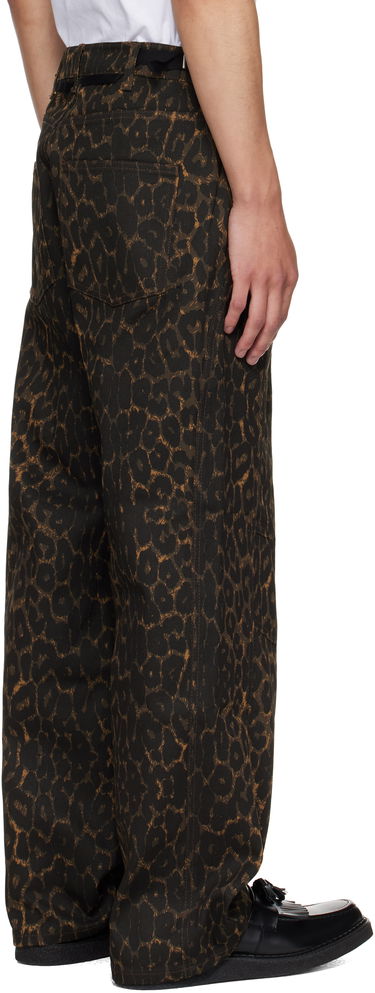 Housut Andersson Bell Andersson Bell Crossover Carpenter Wide Leg Pants Ruskea | apa836m, 2