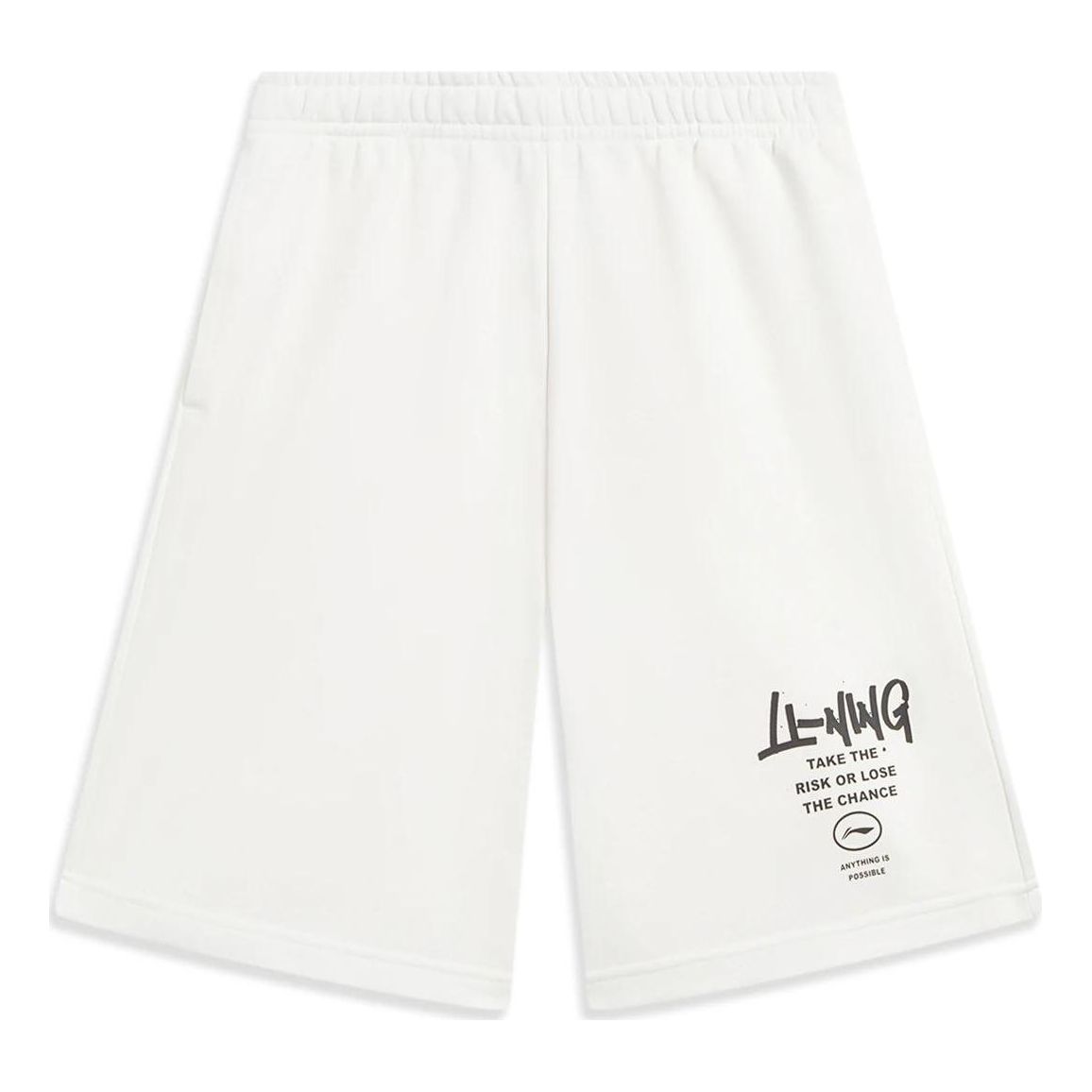 Shortsit Li-Ning Anything Is Possible Graphic Straight Shorts Valkoinen | AKST593-1, 0