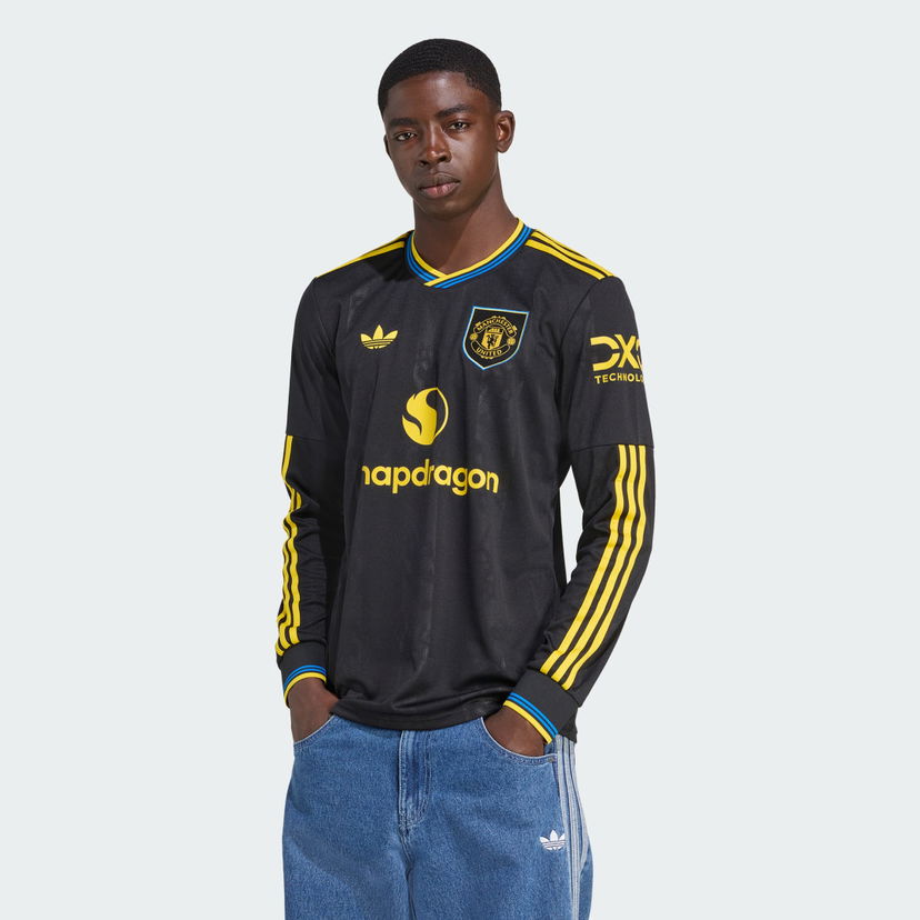 Jersey adidas Performance Manchester United 25/26 Third Jersey Long Sleeve Musta | KD4226