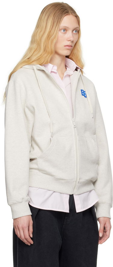 Huppari ADER ERROR ADER error TRS Tag 01 Zip-Up Hoodie Harmaa | BO42FYHD0401OT, 4