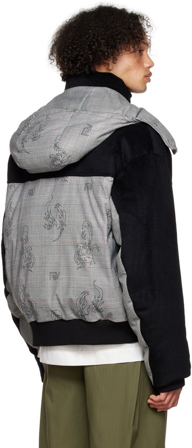 Puffer takki Feng Chen Wang Feng Chen Wang Houndstooth Down Jacket Monivärinen | FUF14JK08, 2