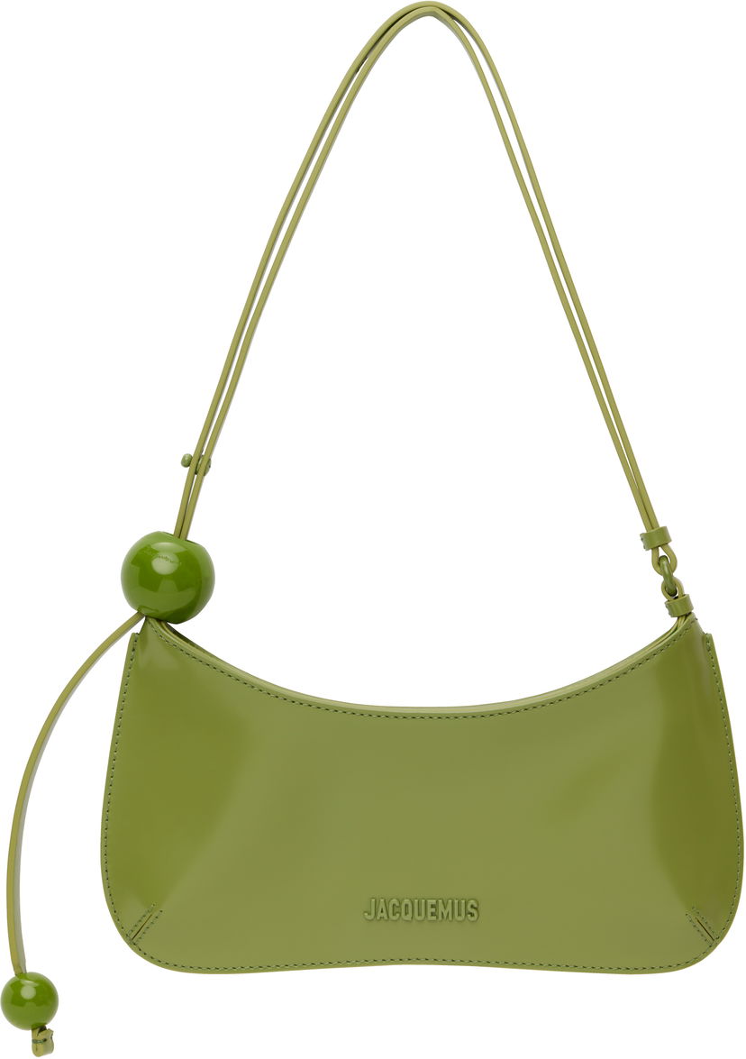 Olkalaukku Jacquemus Jacquemus 'The Bisou Perle' Shoulder Bag Vihreä | 23H233BA057-3128