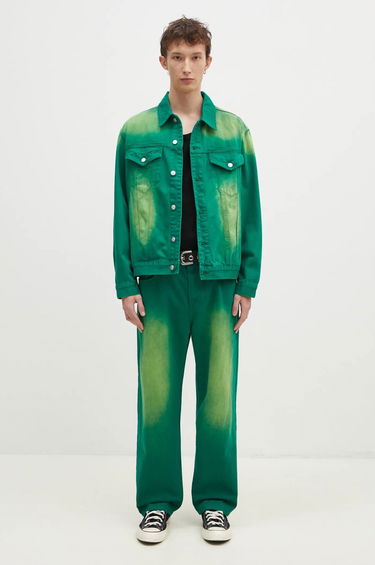 Jeans BILLIONAIRE BOYS CLUB Billionaire Boys Club Green Dyed Denim Pants Vihreä | B24427, 4