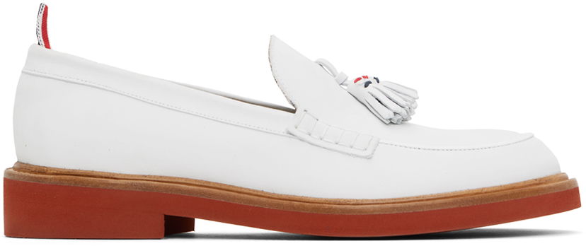 Vaatteet Thom Browne Thom Browne Tassel Loafers Valkoinen | MFL111A-L0037