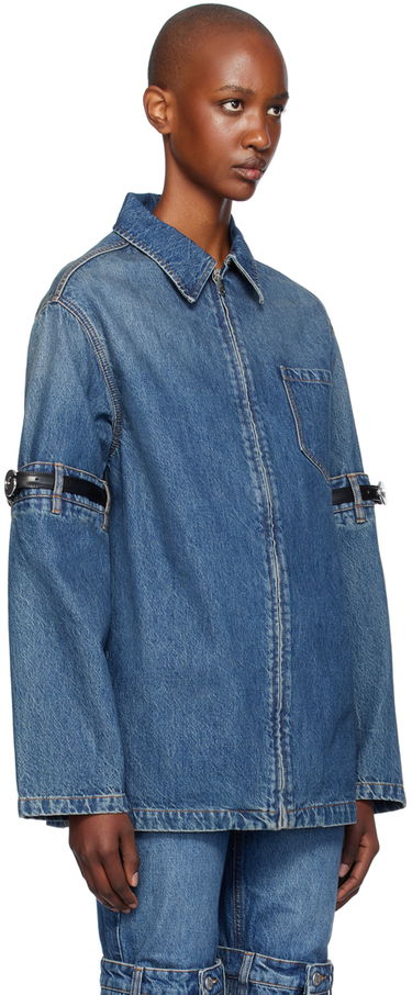 Takki Coperni Denim Jacket With Open Elbows Sininen | COPCH42252, 1