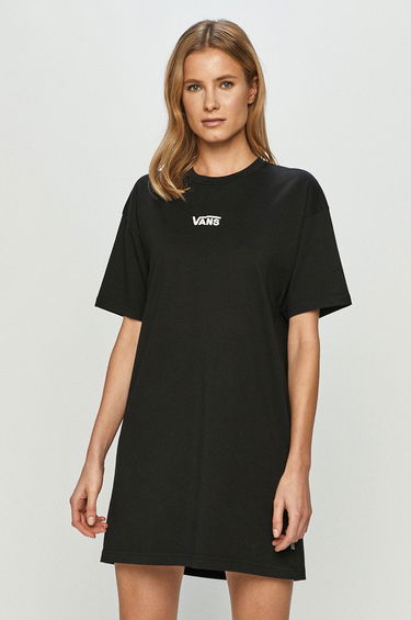 Mekko Vans Center Vee Tee Dress Musta | VN0A4RU2BLK1, 0