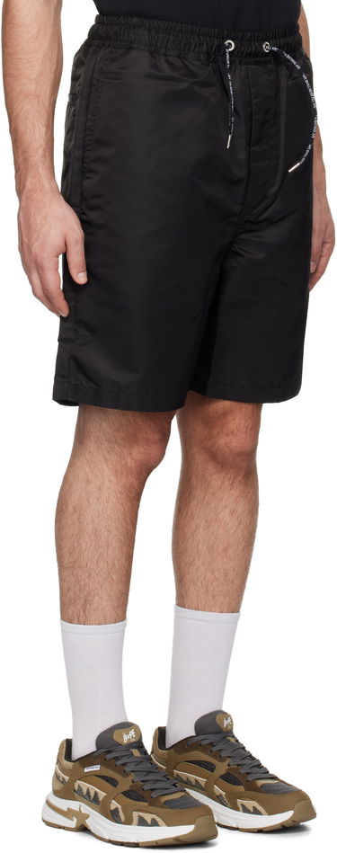Shortsit BAPE Ape Head Nylon Shorts Musta | 001SPK801301M, 1