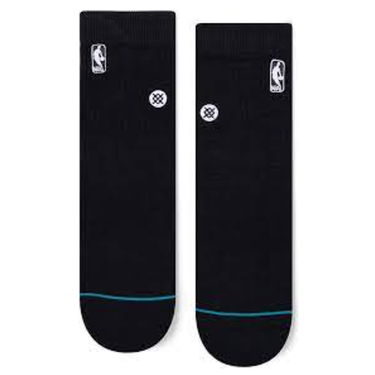 Sukat Stance Logoman ST QTR Socks Musta | A356A20LOG-BLK, 2