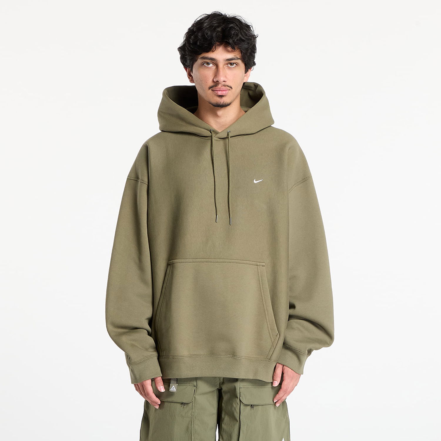 Huppari Nike Solo Swoosh Pullover Hoodie Vihreä | HV1082-222, 0