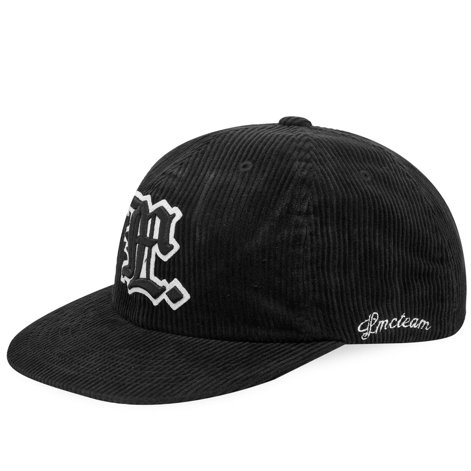 Korkki LMC Gothic Corduroy 6 Panel Cap Musta | 0LM23FHG102-BLK, 0