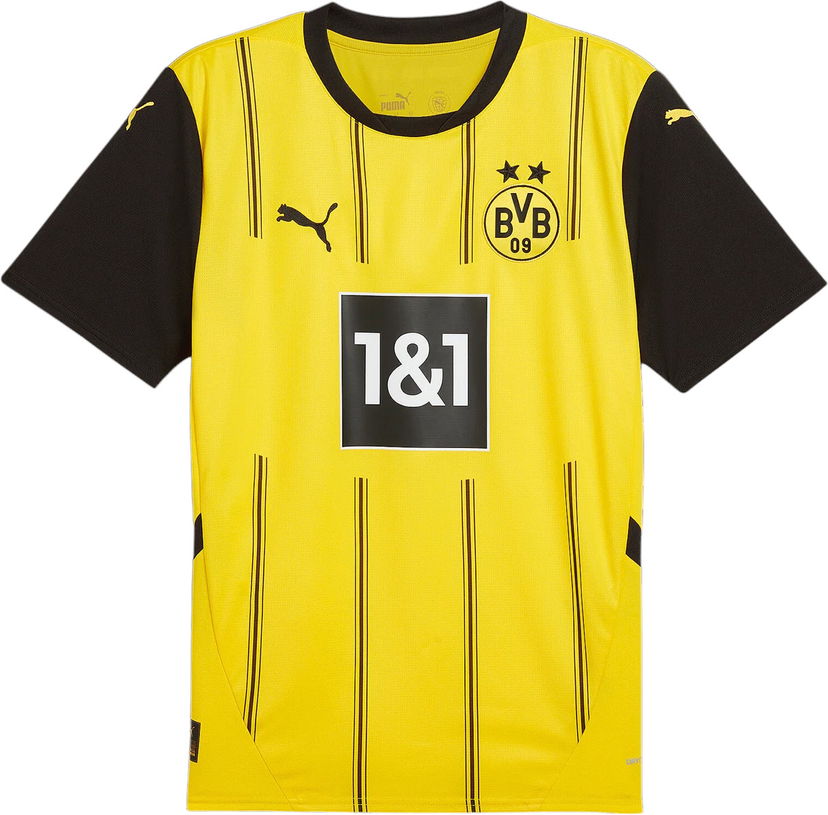 Jersey Puma BVB Home Jersey Replica 2024/25 Keltainen | 774946-001