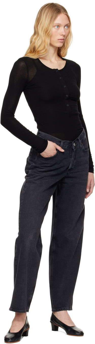 Jeans AGOLDE AGOLDE V-Waist Baggy Jeans Musta | A208-1157, 3