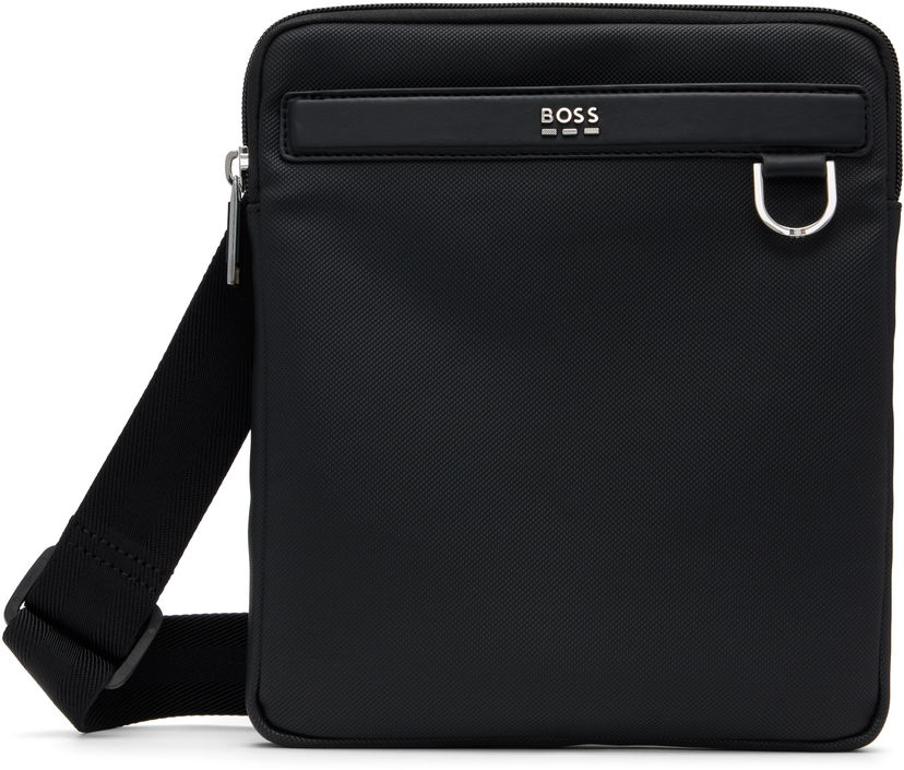 Olkalaukku BOSS Smooth & Structured Reporter Bag Musta | 50548791