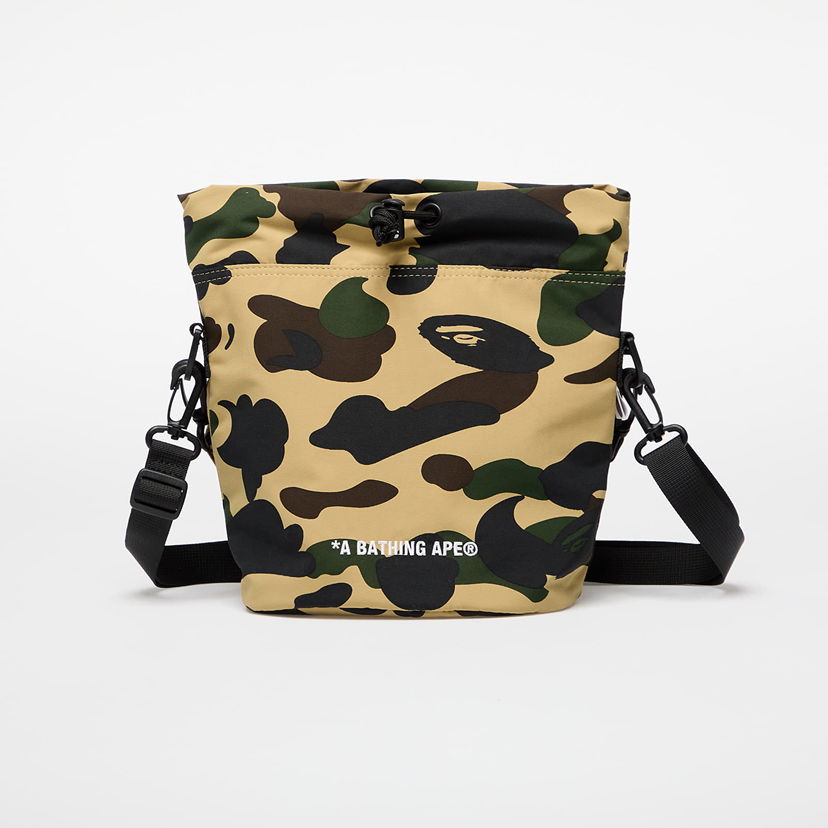 Reput ja laukut BAPE A BATHING APE 1St Camo Drawstring Bag Keltainen | 001SGL301007MYEL