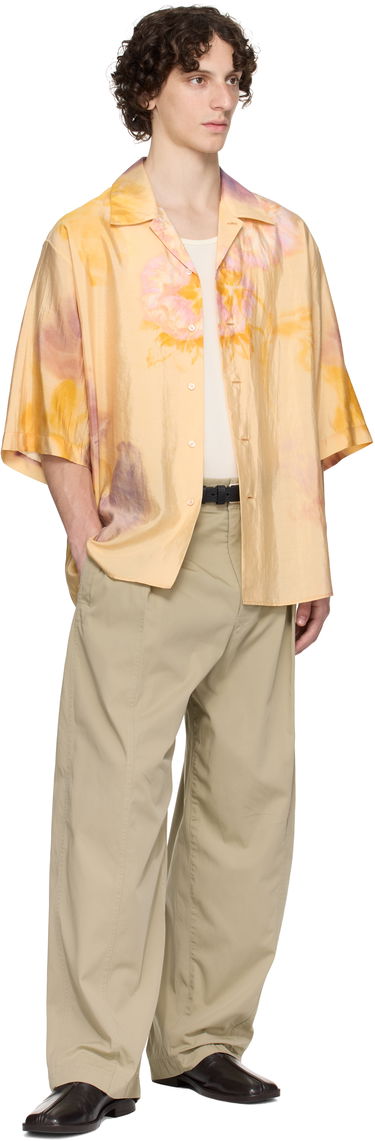 Paita LEMAIRE Lemaire Summer Floral-Print Shirt Keltainen | SH1171 LF1404, 3