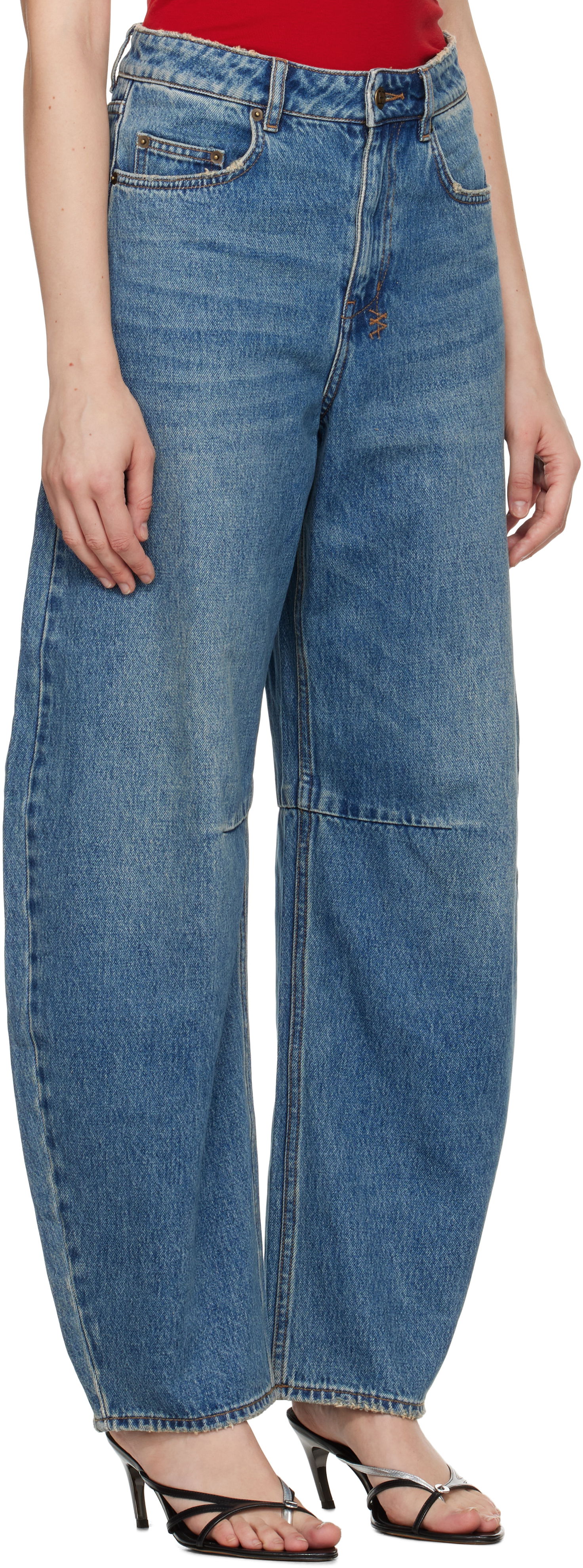 Jeans Ksubi Barrel Jeans Sininen | WPF25DJ027, 1