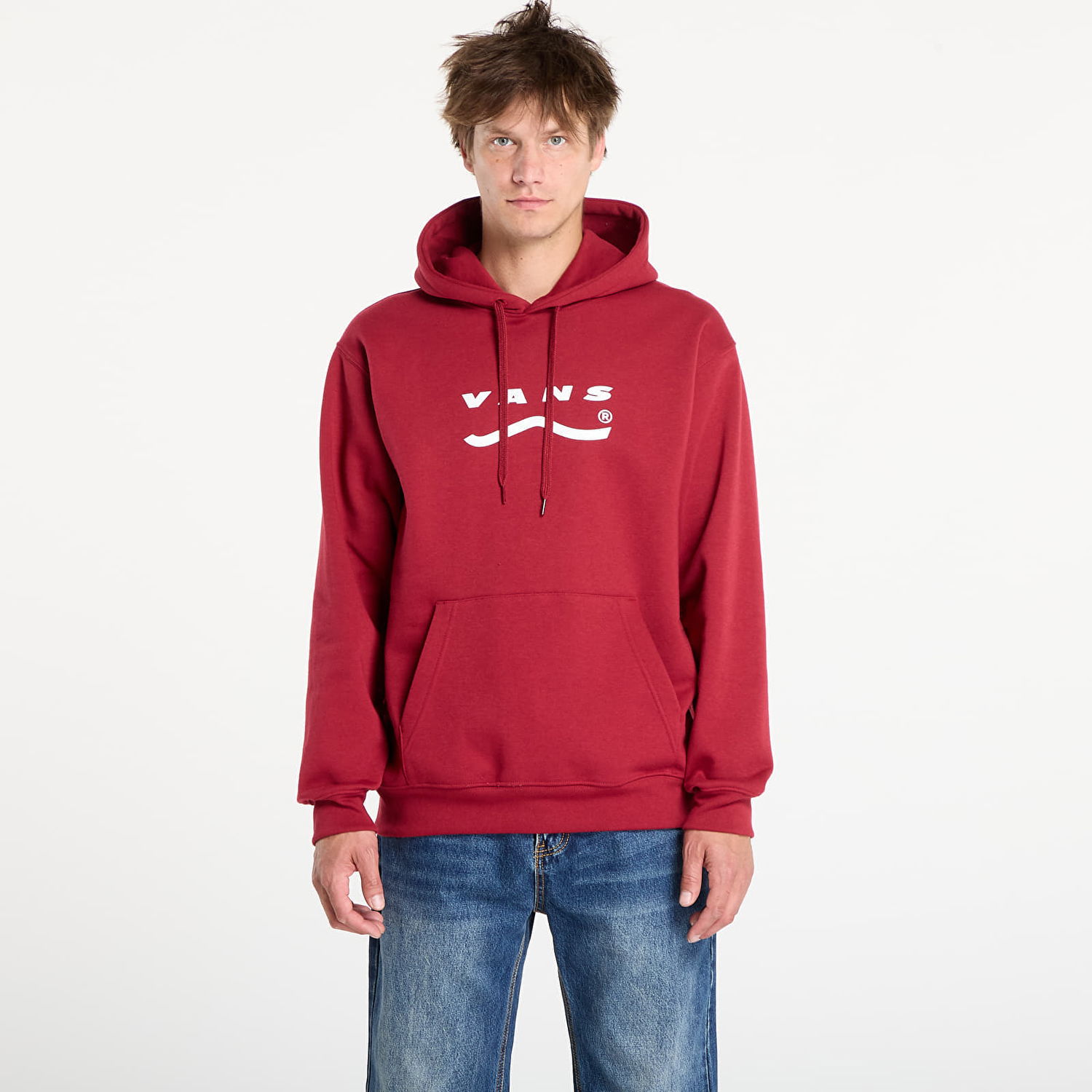 Huppari Vans Vans Deteremined Pullover Hoodie Punainen | VN000P8GBRD1, 0