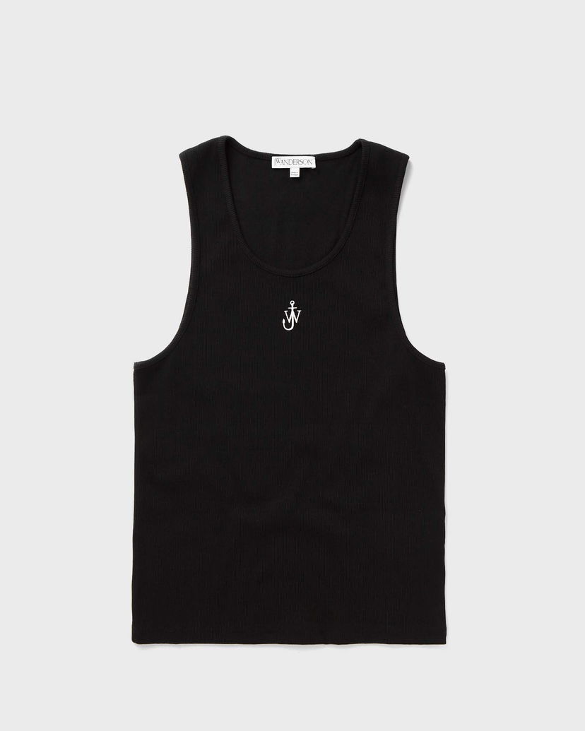 Tankkitoppi JW Anderson ANCHOR EMBROIDERY VEST Musta | JO0228-PG1512-999
