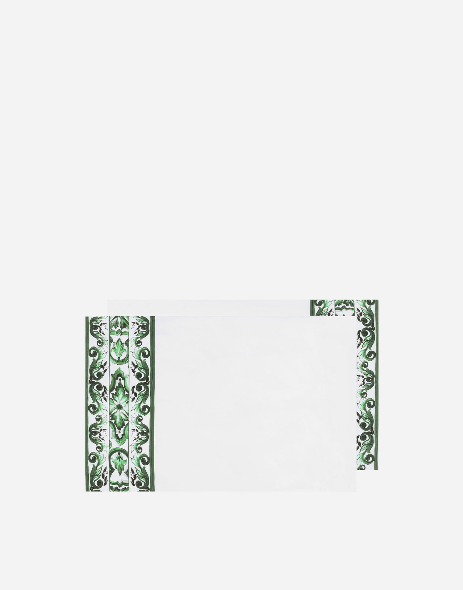 Asusteet Dolce & Gabbana Dolce & Gabbana Set of 2 Cotton Sateen Pillowcases Valkoinen | TCES03TCAKFUV024, 1