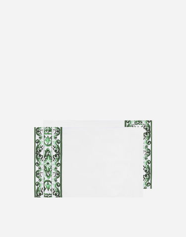 Asusteet Dolce & Gabbana Dolce & Gabbana Set of 2 Cotton Sateen Pillowcases Valkoinen | TCES03TCAKFUV024, 1