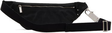 Vyötärölaukku Rick Owens Rick Owens Hollywood Geo Bumbag Musta | RA01E0630 LBA, 2