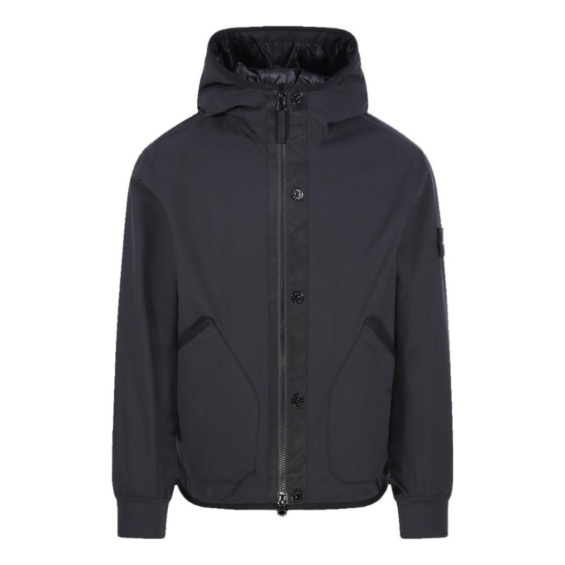 Tuulitakki Stone Island Shell R Hooded Jacket Musta | 791541027-V0029, 0
