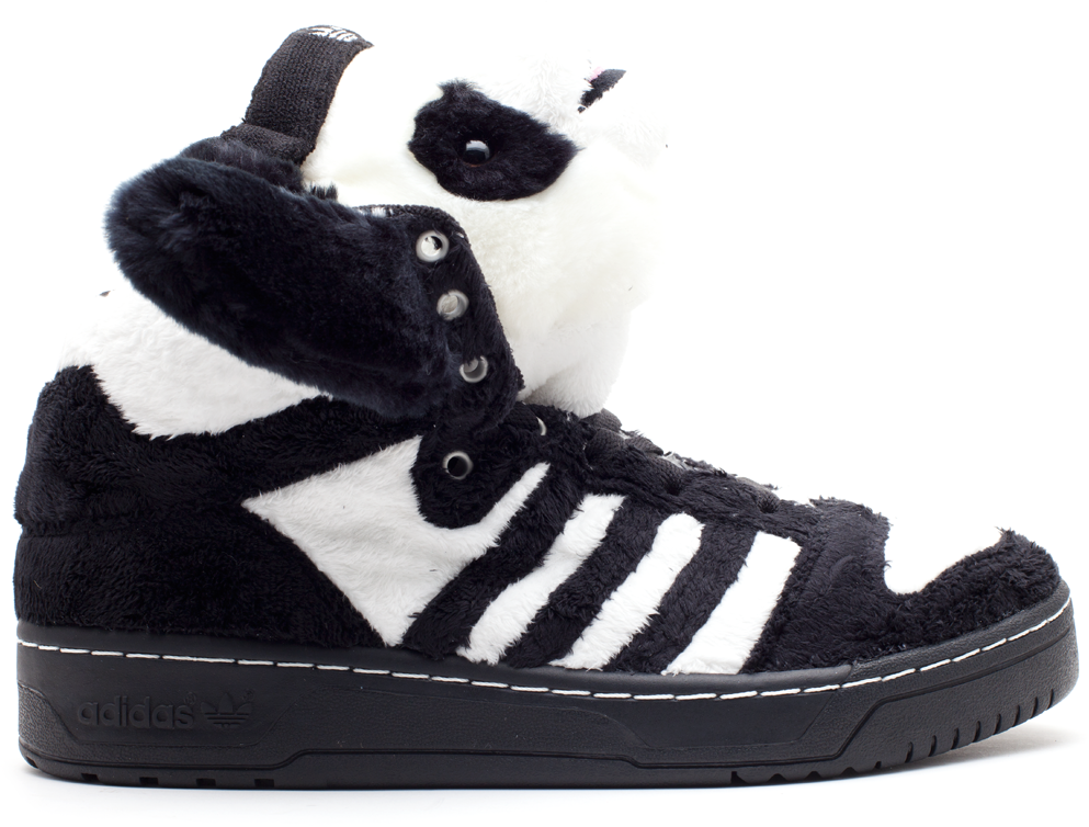 Tennarit ja kengät adidas Originals JS Wings Panda Bear Musta | U42612, 0