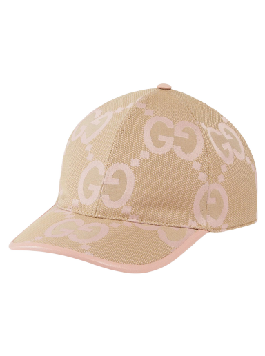 Korkki Gucci Jumbo GG Baseball Cap Beige | 735011 4HAVS 8872