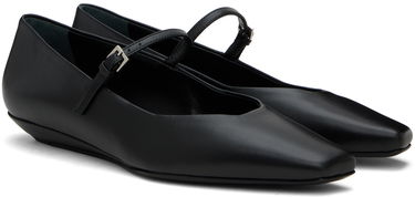 Mekko Loulou de Saison Loulou de Saison Micheline Ballerina Flats Musta | MICHELINE, 3