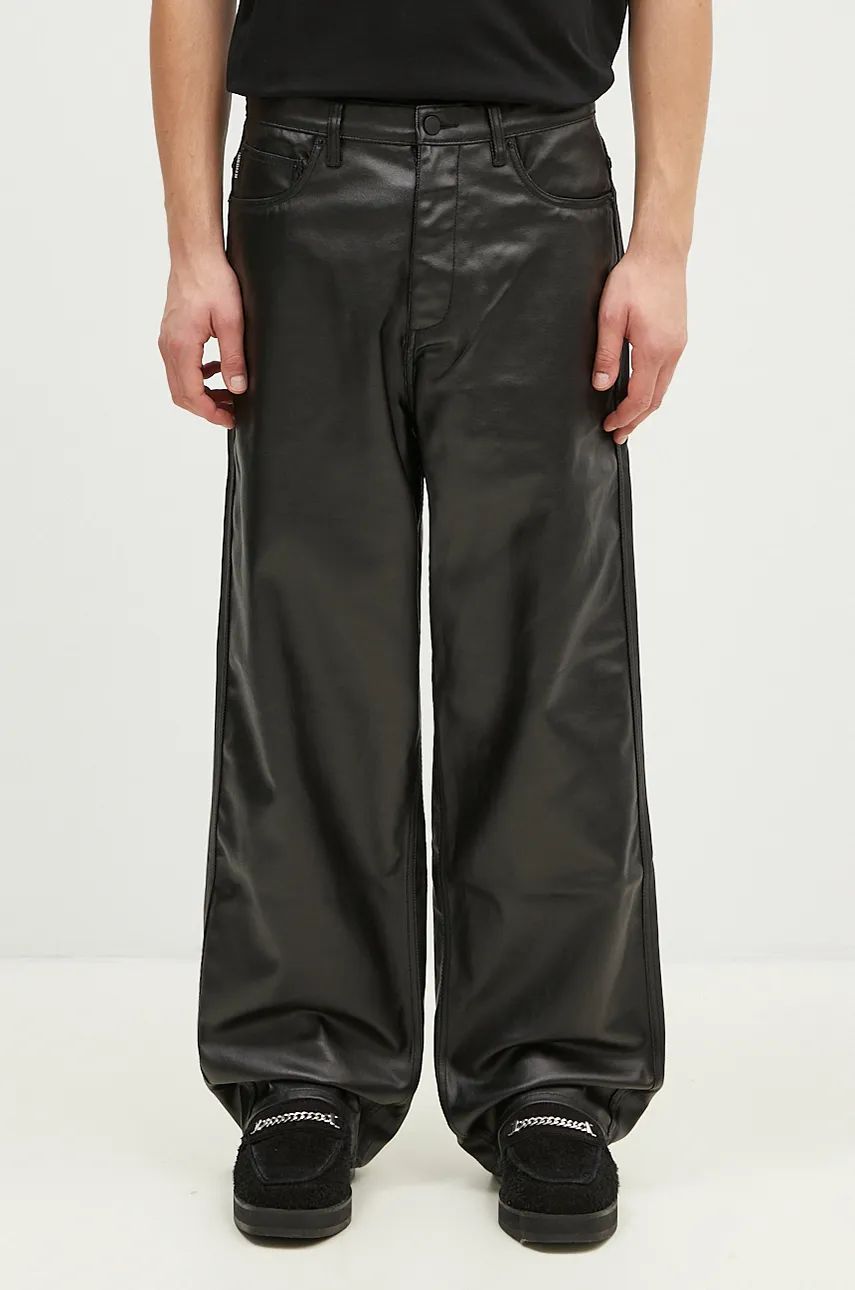 Housut Pleasures Latex Formula Trousers Musta | P24F039, 0