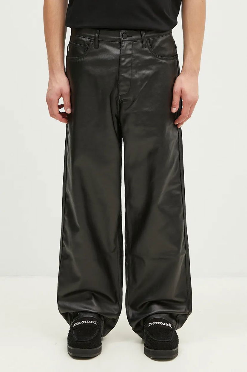 Housut Pleasures Latex Formula Trousers Musta | P24F039