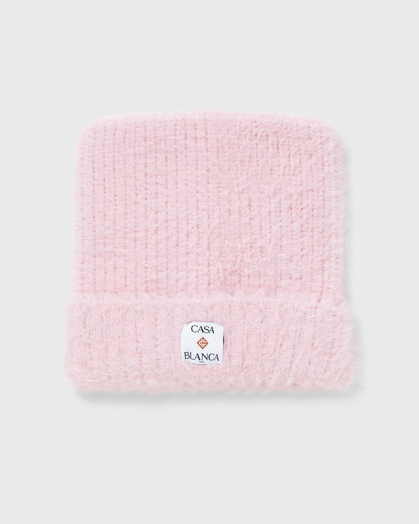 Pipo Casablanca Fluffy Nylon Square Hat Vaaleanpunainen | A-AW25-HAT-101-01