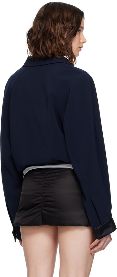 Takki We11done We11done Waist Jacket Tummansininen | WD-JK2-25-011-W-NV, 2
