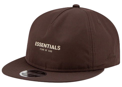 Korkki Fear of God New Era x Retro Crown 9Fifty A-Frame Hat Walnut Ruskea | 60224491, 0