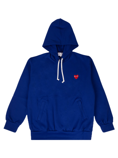 Huppari Comme des Garçons Play Heart Hoodie Tummansininen | az t172 051 2