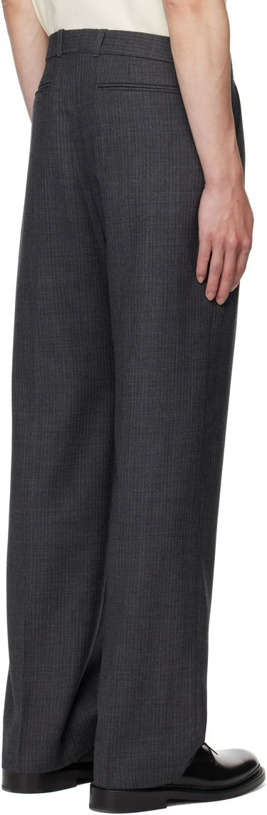 Housut OUR LEGACY OUR LEGACY Pinstripe Slacks Harmaa | M4254SS, 2