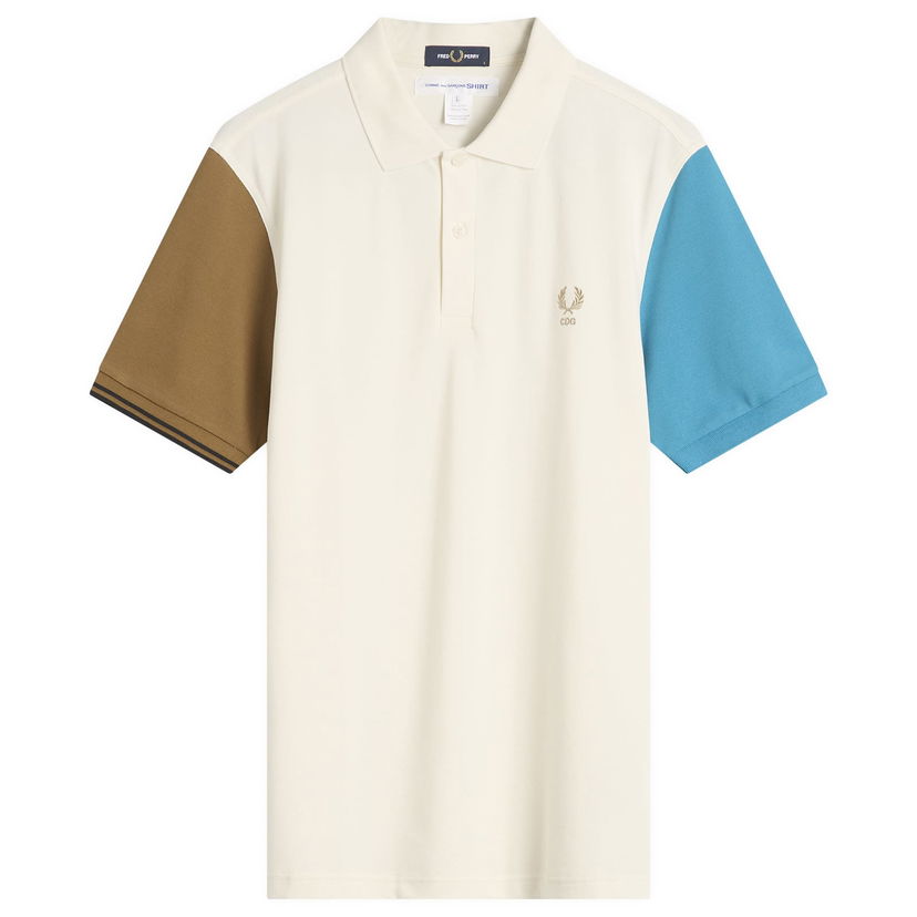 Poolopaita Comme des Garçons SHIRT X Fred Perry Polo Shirt Beige | FP-T503-051-1
