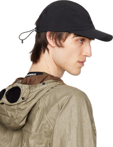 Korkki C.P. Company C.P. Company Paper Touch Logo Cap Musta | 18CMAC225A-110188A, 2