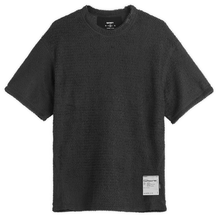 T-paita Satisfy Satisfy GhostFleece AD T-Shirt, Size Small Musta | 11066-PH
