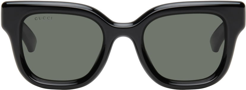 Aurinkolasit Gucci GG Big Square Sunglasses Musta | GG1828S-001