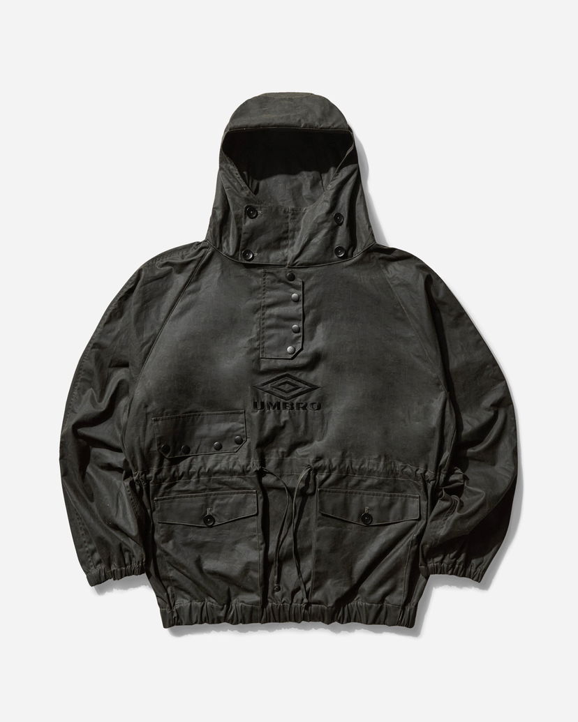 Parka Umbro Smock Waxed Anorak Musta | UBMW0399FA248 GRN0010