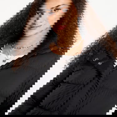 Puffer takki Tommy Hilfiger Tommy Hilfiger Down Hooded Puffer Jacket Musta | WW0WW45739 BDS, 2