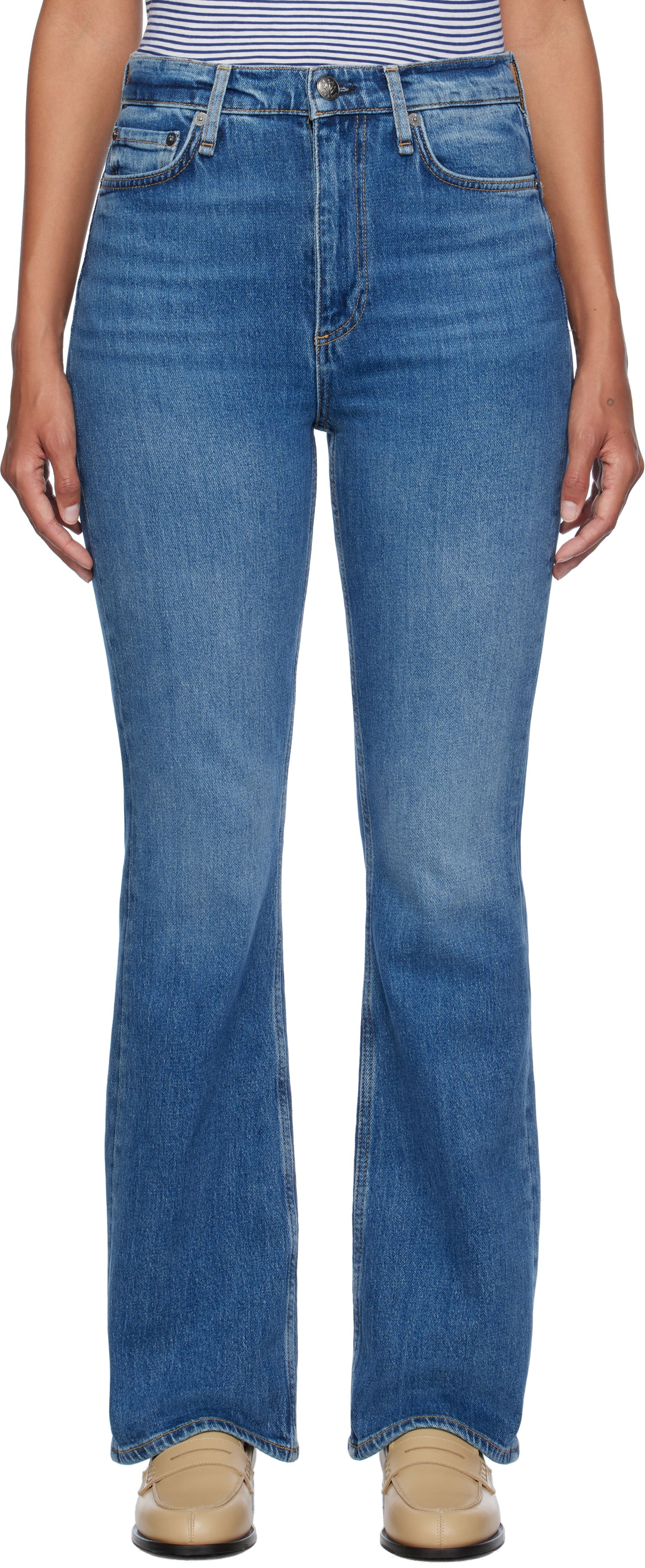 Jeans rag & bone rag & bone Peyton Bootcut Jeans Sininen | WDD24F2948B7AL, 0
