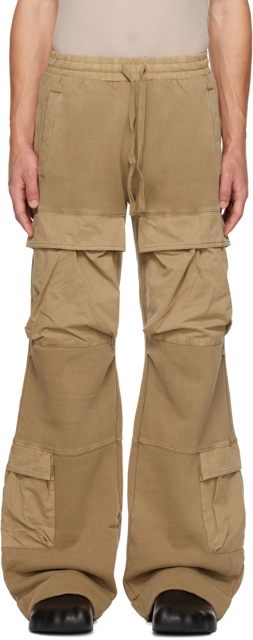 Cargo housut Entire Studios Utility Cargo Pants Beige | ES2341CO