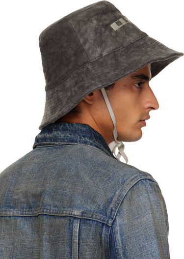 Hattu Rick Owens Rick Owens DRKSHDW Concordians Gilligan Bucket Hat Musta | DA02E7479 BMOEM6, 4