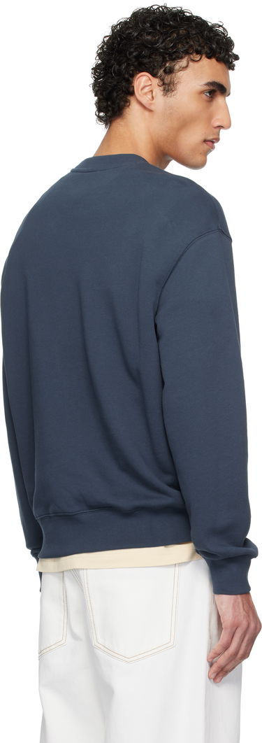 Huppari MAISON KITSUNÉ Maison Kitsuné Speedy Fox Patch Comfort Sweatshirt Tummansininen | MM00313KM0321, 2