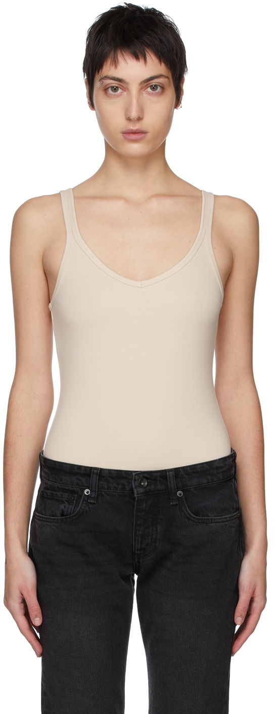 Body rag & bone rag & bone Archetype Roxie Bodysuit Beige | WCW21H3001KL17