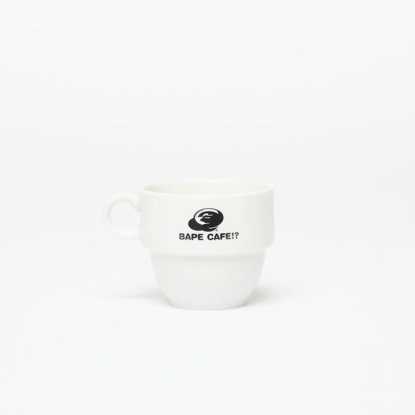 Asusteet BAPE BAPE Cafe Stacking Mug Valkoinen | 001KAL301007MWHT